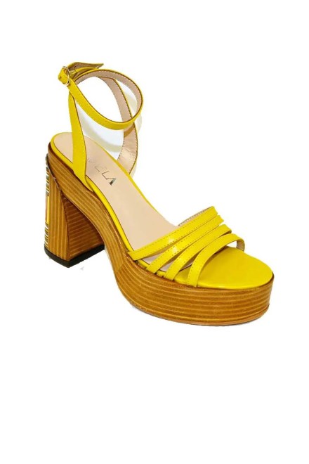 Sandals Positano Heels 0116001252 bs yellow