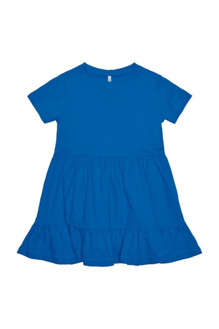 Παιδικο Φορεμα Kmgmay S/S Cutline Dress Solid Jrs 15253869 18-4051 tcx strong blue