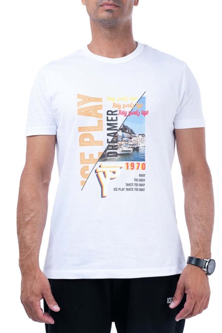 T-shirt  22EU1M0F013P4001101 1101 white