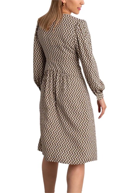 Dress Dvf Myla Dress DVFDL3Q001LOGOI B2355 dvf logo ivory