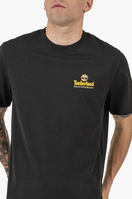 T-Shirt Illustrated Tree Logo Back Graphic TB0A6DG50011 001 black