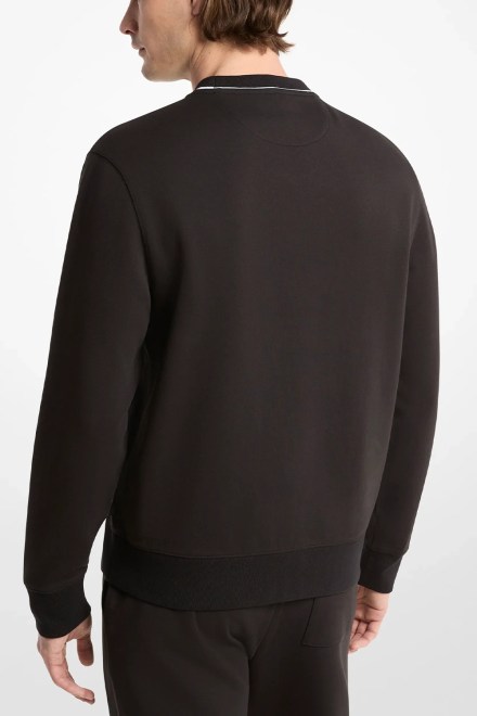 Sweatshirt Logo Rib Crew CT652G25MF 001 black