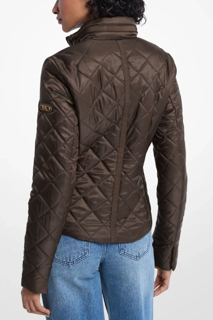 Μπουφαν Eco Belted Puffer MT520IB3SB 201 chocolate