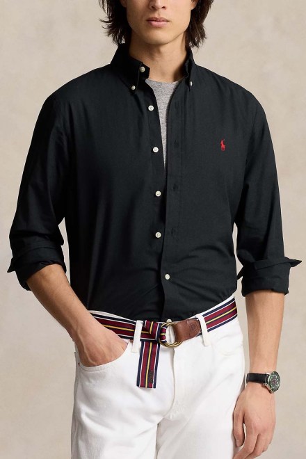 Shirt Bistrch Poplin-Cubdppcs 710928255006 001 black