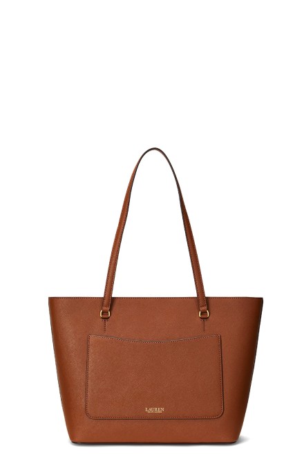 Bag Karly Shpper-Tote-Medium 431924351002 lauren tan