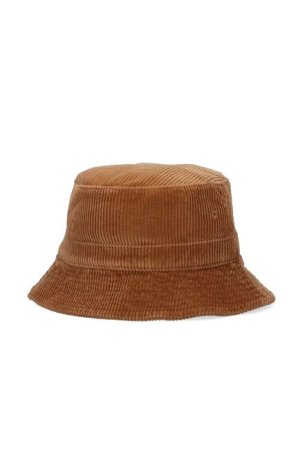 Hat Woven-Bucket 211A91800003 200 brown