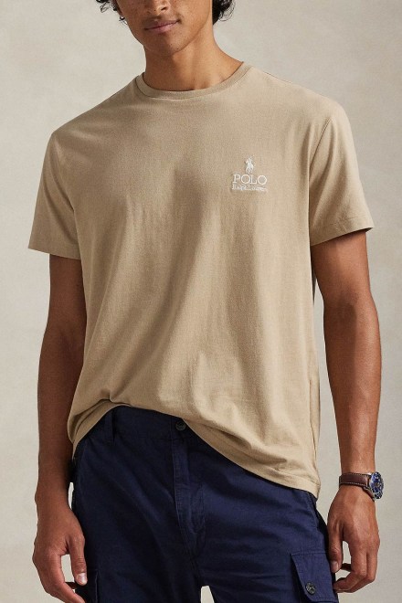T-Shirt Jersey-Ssl 710981136502 250 beige/khaki