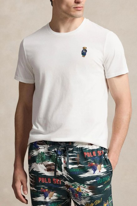 T-Shirt S/S Crew-Sleep-Top 714P18502003 white