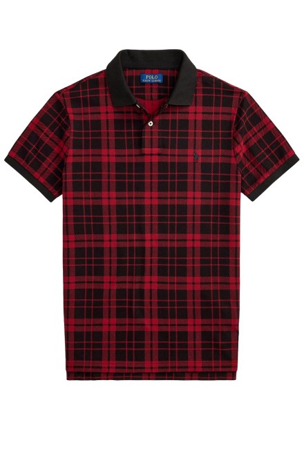 Polo 20/1 Printed Mesh-Knt 710B28282001 600 red