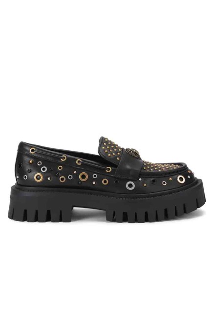 Loafers Studded Chunky 6085500109 00-black