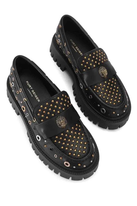 Loafers Studded Chunky 6085500109 00-black