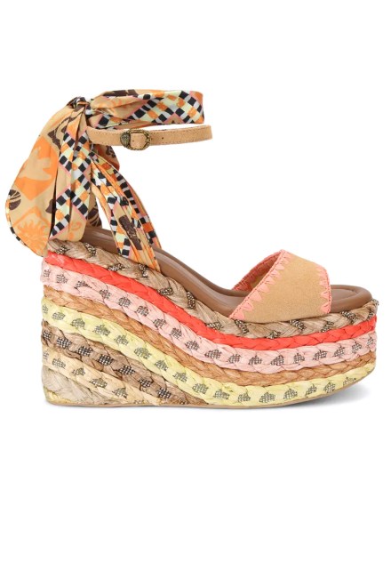 Platforms Chelsea Scarf Wedge 5597294209 94-mustard