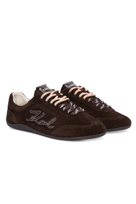 Sneakers Altia Signia Patch Embro KL66122 5ch-chocolate suede