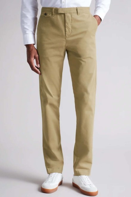 Παντελονι Genay Slim Fit Smart Trs 252880 tan