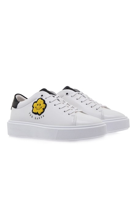 Sneakers Maymay Magnolia Flower Platform Sneaker 266931 white