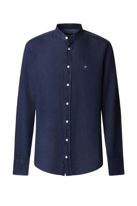 Shirt Drop 2 Ess Gmd Linen Porter HM3010267 591 ink blue