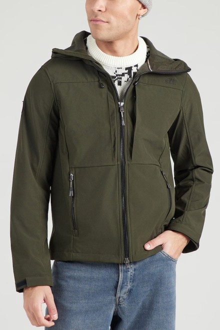 Μπουφαν Hooded Softshell Trekker M5012327A 1km surplus goods olive green