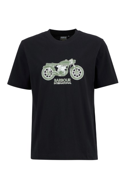 T-Shirt Piston Graphic  MTS1601 bk11 black
