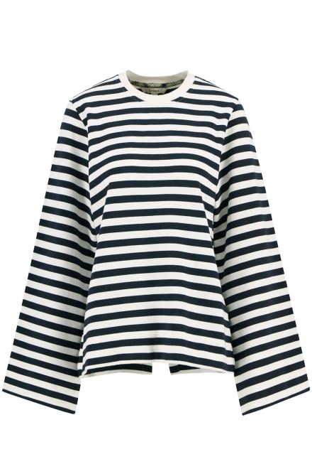 Sweatshirt Layla LOL0670 wh71 cloud/dark navy stripe
