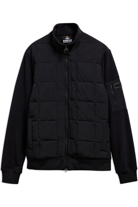 Μπουφαν Burnhope Quilted MQS0075 bk11 black
