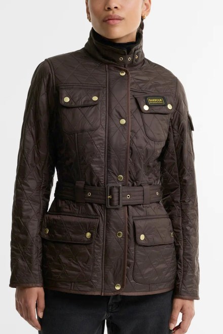 Μπουφαν Polarquilt Quilted LQU0030 br92 truffle