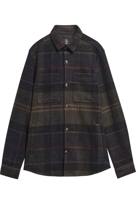 Shirt Woodlane Overshirt MOS0511 tn43 shadow classic tartan