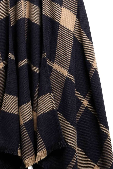 Καπα Isabelle Serape LSC0501 tn54 midnight tartan
