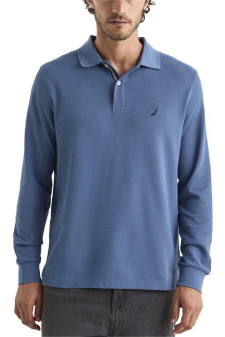 Polo 3NCN1CR0126 456 washed denim