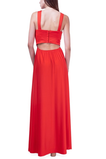 Φορεμα S24T8298 red