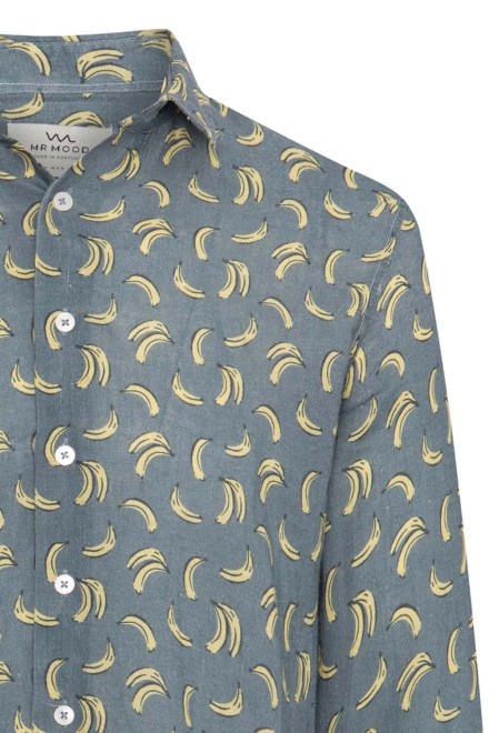 Shirt MOODSEE23 banana blue