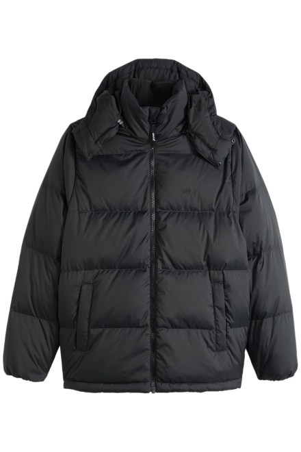 Jacket Rockwell Hooded Puffer 007SP0000 jet black rip stop