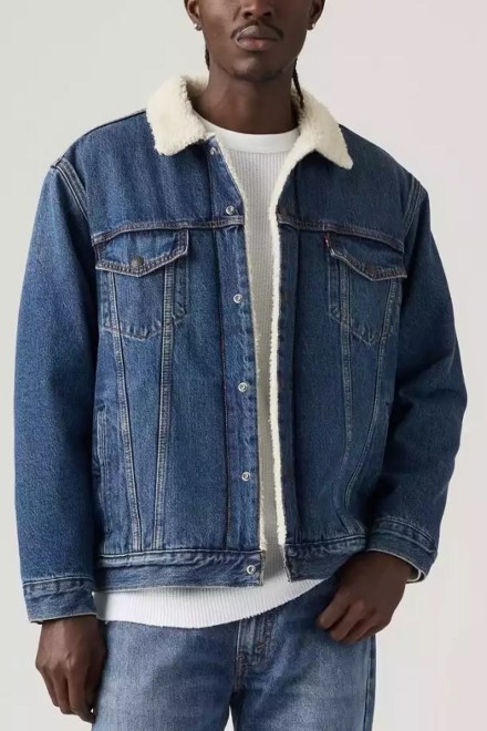 Jacket Relaxed Fit Sherpa Trkr A57840052 trkr on site