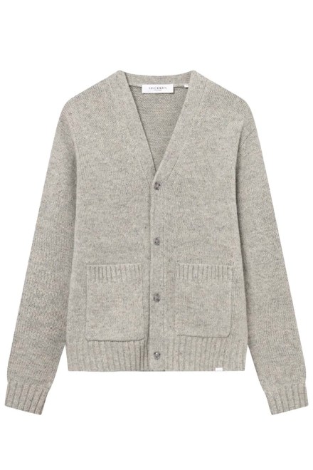 Ζακετα Gary Fleck Wool Cardigan LDM310111 320320-grey melange