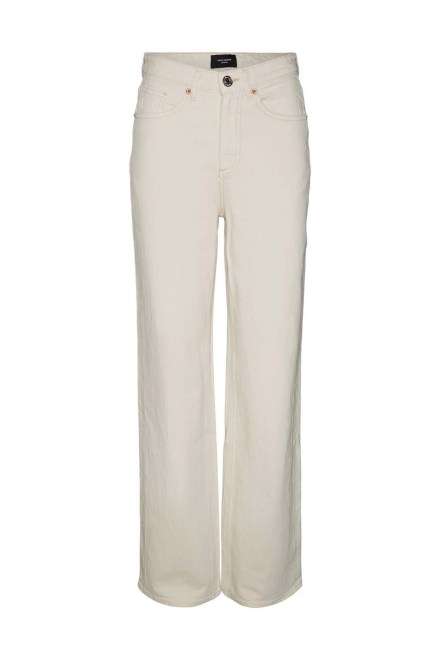 Jeans Vmtessa Hr Wide 10287303 11-0809 TCX ecru