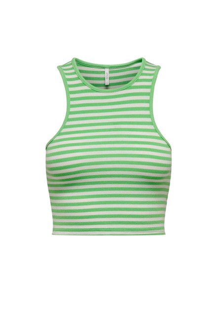 Top Onlbelia S/L Crop Top Box Jrs 15289846 14-0156 TCX summer green