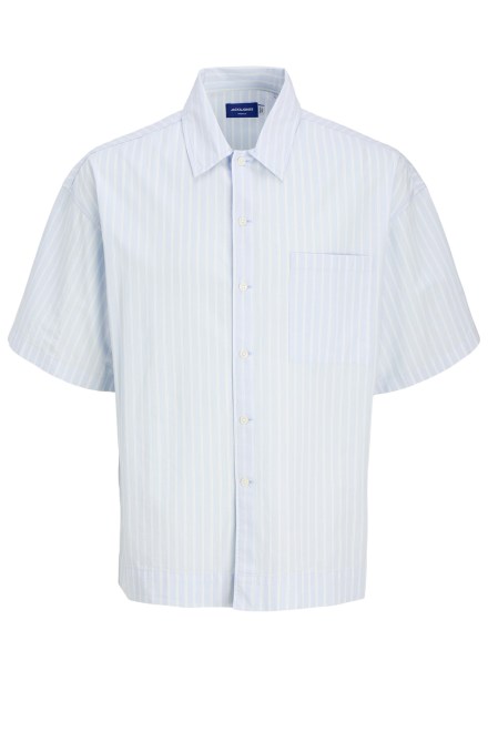 Shirt Jorbellagio Poplin Ss 12277308 14-4112 TCX skyway