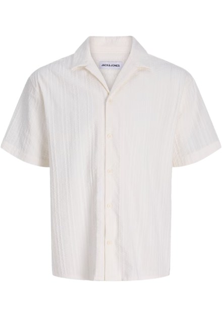 Shirt Jjetyson Resort Ss 12289457 11-4201 TCX cloud dancer