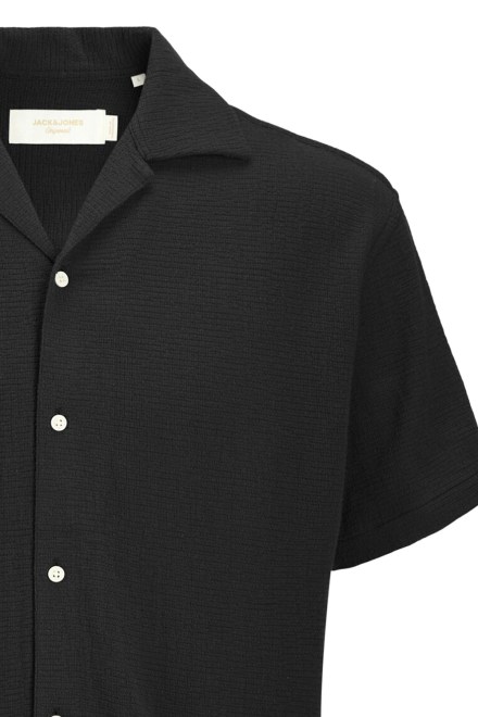 Shirt Jorcoba Stripe Resort Ss 12271060 C-N10 black