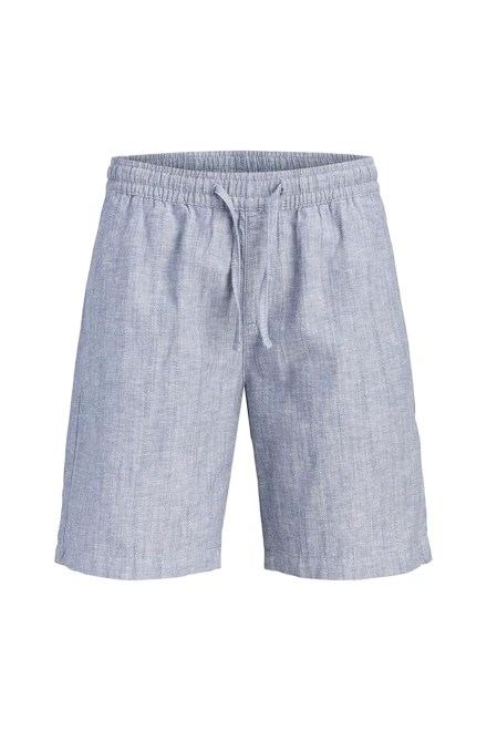 Bermuda Jpstjaiden Summer Linen Stripe 12296410 18-3916 TCX flint stone