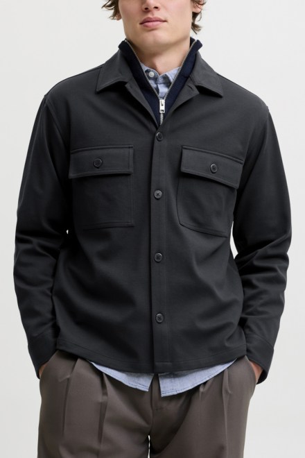 Πουκαμισο Jjewilliam Overshirt 12306252 19-4013 TCX dark navy