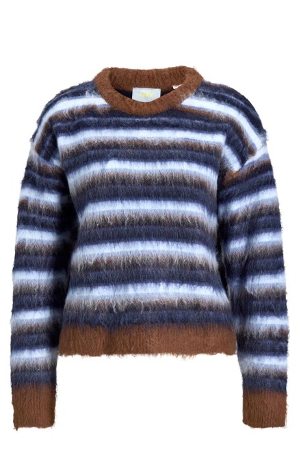 Pullover Jxcalista Neck 12276486 19-1116 TCX carafe