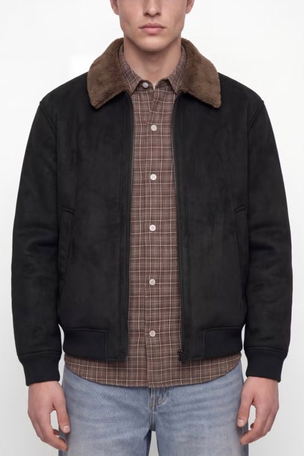 Jacket Jprbluluke Bomber 12282444 19-3911 TCX black beauty