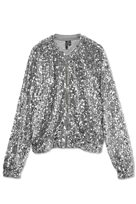 Cardigan Vmbelle Zip Sq Bomber 10352982 17-5102 TCX griffin