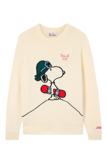 Πουλοβερ Bombardino BOMD005-03340M snoopy snow boarder 10 emb
