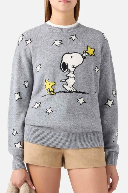 Πλεκτο Tessa P-Crewneck TESS004-00332M peanuts touching stars 15m