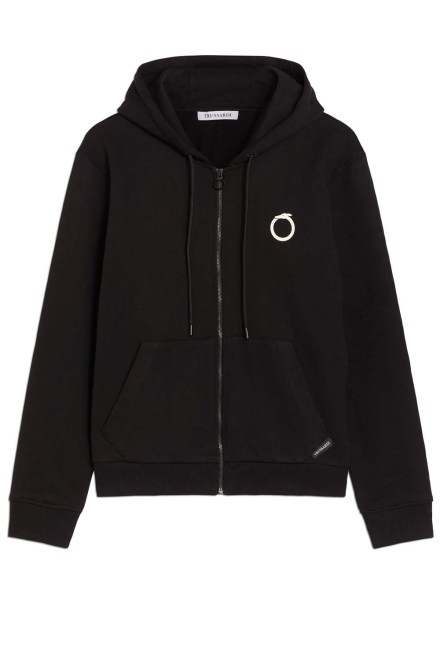 Ζακετα Fullzip Small Greyhound Print  F003011T006303 k299 black