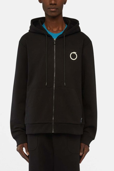 Ζακετα Fullzip Small Greyhound Print  F003011T006303 k299 black