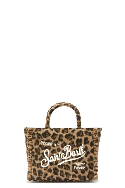 Τσαντα Colette Felt-Bag COL0037-00223I leopard midi 18 emb