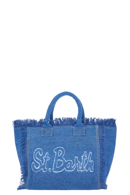 Τσαντα Vanity Patch Shoulder VANI003-08017L st barth denim