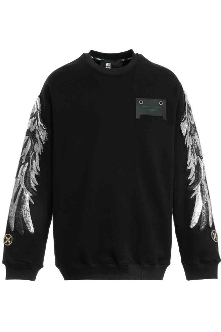 Φουτερ Wings Sequins MW093060851 BL-WH black